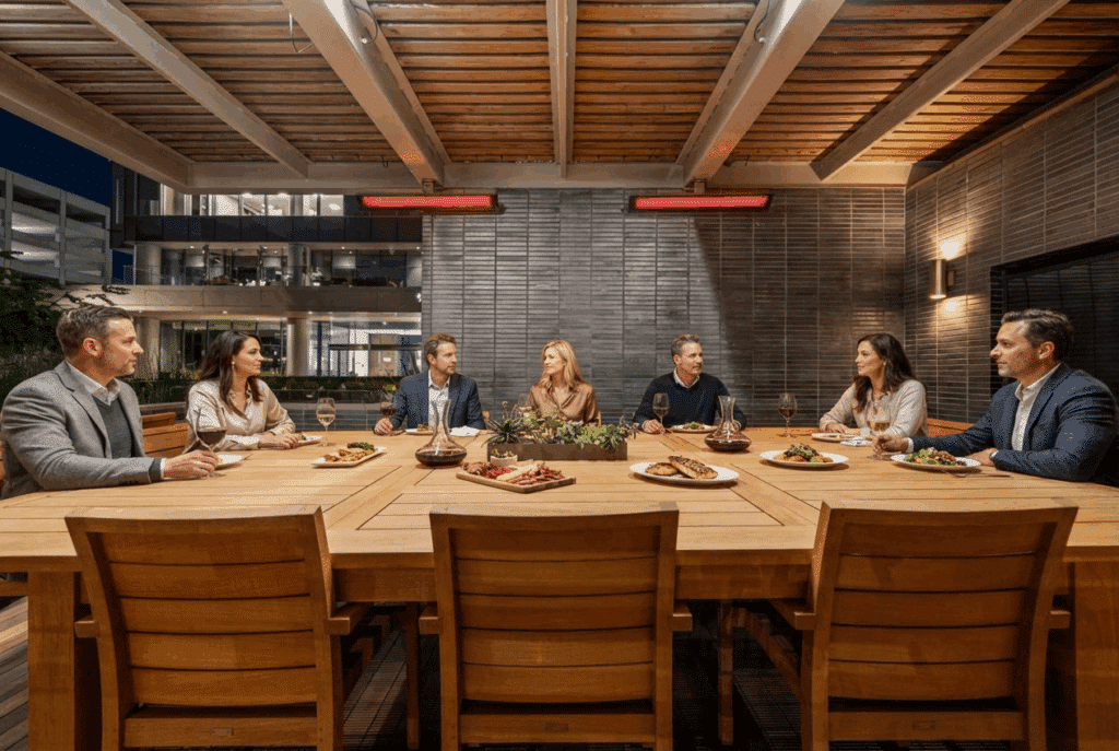 Enhancing Work-Life Balance with Year-Round Outdoor Comfort at The Boardwalk